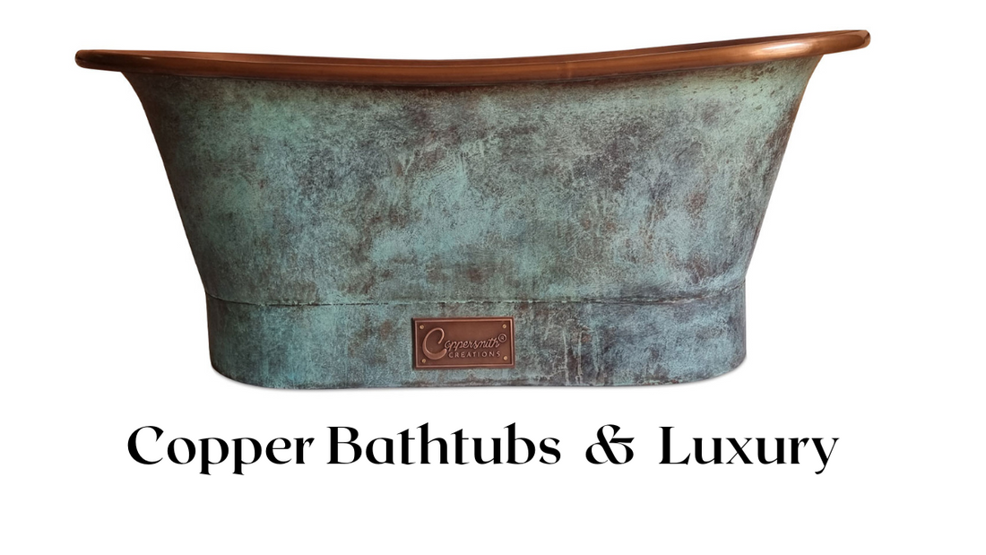 Copper Bathtubs: A Statement of Indulgence
